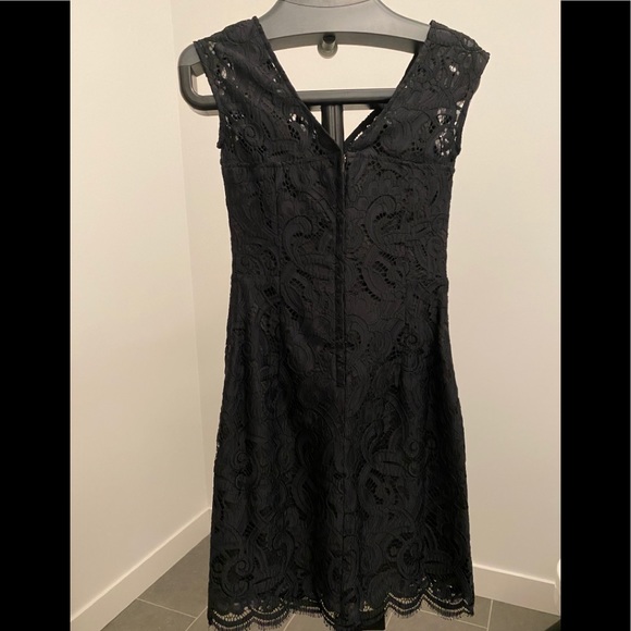 Lilly Pulitzer Rosaline Black Lace Dress - Never Worn - Size: 00 - Picture 6 of 7